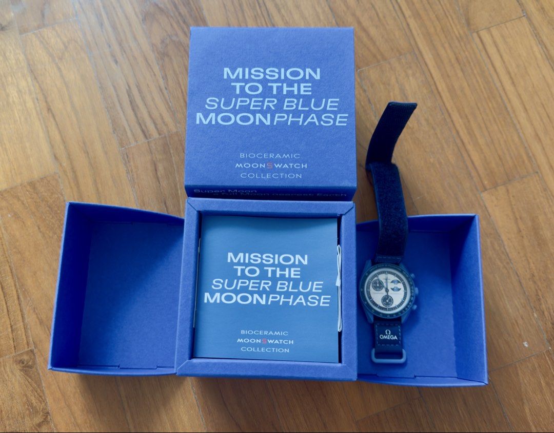 Oswatch Omega Aug-24 OMEGA x Swatch Bioceramic MoonSwatch Mission to the Super Blue ...