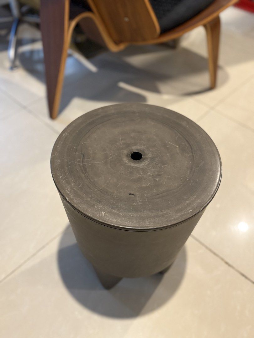 Authentic 1990s Philippe Starck “Bubu 1er” Stool / Side Table designed for XO Design. (Category: Chairs) located in Quezon City. Submitted by se2ndlookph (Listing ID 1470191572, Image 3). Description: Authentic 1990s Philippe Starck “Bubu 1er” Stool / Side Table designed for XO Design. A sleek, postmodern classic featuring a removable lid that uncovers a spacious internal storage compartment. * Condition: Good vintage condition. Please note there