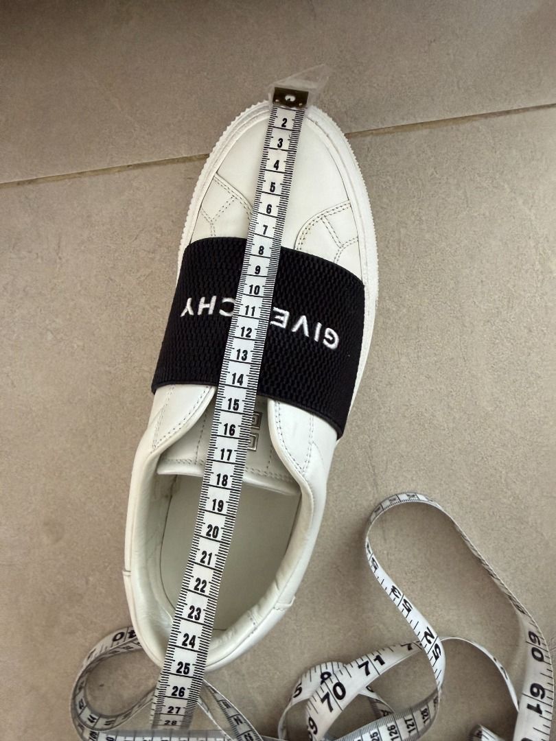 Authentic GIVENCHY City Sport Sneakers (Category: Sneakers) located in Quezon City. Submitted by noris_goods (Listing ID 1470147279, Image 2). Description: - Used twice only! - Size: 38 - Bought in Singapore - Inclusions: Givenchy Box, Givenchy Paper bag, & Givenchy Card (see photos attached) - Open for layaway - DM for more details & pics!! - Shipping/Meetup: Can do meet-ups at Scout Area/Robinsons Magnolia - RFS: Doesn't fit me anymore.