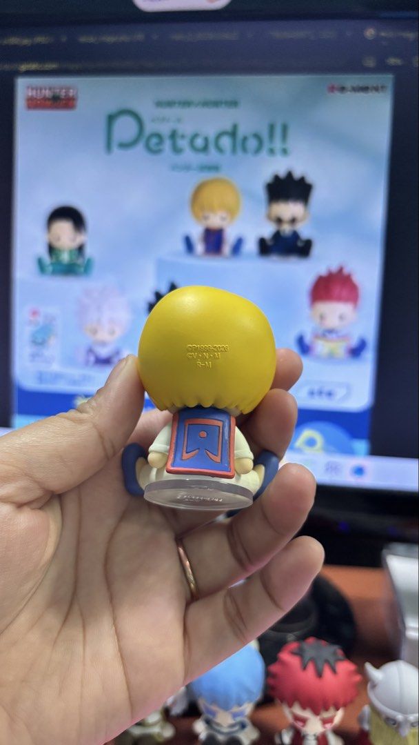 (AUTHENTIC) HunterxHunter Collectibles (Category: Figurines & Statues) located in Manila. Submitted by maomaofren (Listing ID 1470214967, Image 2). Description: Kurapika Petadoll & Greed Island Gachapon: Angel’s Breath ₱700 set.