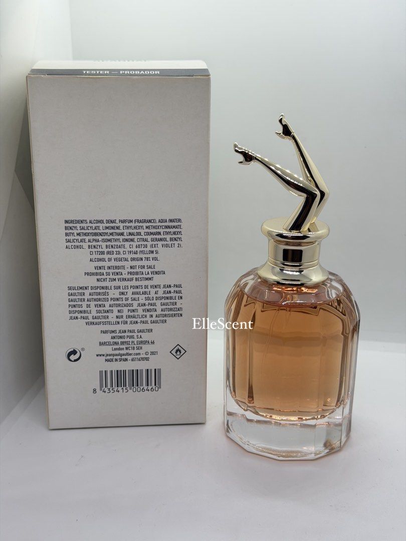 Authentic Jean Paul Gaultier Scandal EDP Tester (Category: Fragrance & Deodorants) located in Mandaluyong City. Submitted by elle_scent (Listing ID 1470211864, Image 2). Description: Last Price Posted Please A gorgeous, sexy, and irresistible fragrance for women! 🌸 Scent Description: Jean Paul Gaultier Scandal is a sweet, seductive, and sophisticated perfume with a delicious honey-like sweetness, beautiful white florals, and a warm, sensual base