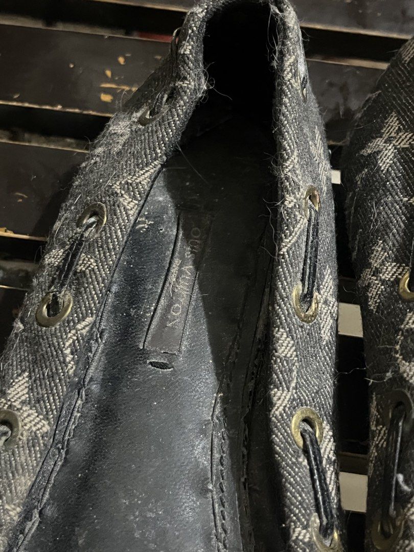 Authentic Louis Vuitton Flats (Category: Flats & Sandals) located in General Trias. Submitted by moonlady___ (Listing ID 1470304962, Image 3). Description: - size: 36 - 37 - need some fixing and clean onlh - payment first before shipping - sf shouldered by the buyer - payment thru: gcash, maya, go tyme, or maribank. .