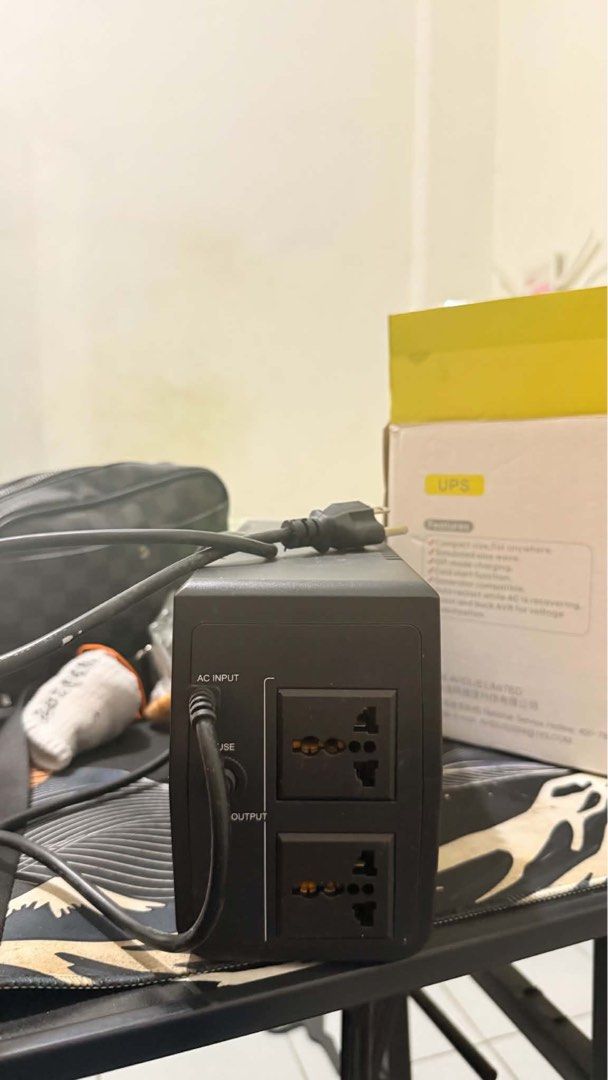 Avidus Uninterruptible Power Supply UPS With LED Display (Category: Batteries & Power Banks) located in Quezon City. Submitted by bernardjamesencila (Listing ID 1470344917, Image 1). Description: ⚡ FOR SALE: AVIDUS BS850 UPS 510W / 850VA ⚡ 💰 ₱3,200 NEGOTIABLE (Original price: ₱3,800) 📦 Never been used! 🔋 Why this UPS is worth buying: ✅ Power Backup – Helps keep compatible devices running during sudden power interruptions. ✅ AVR Voltage Regulat