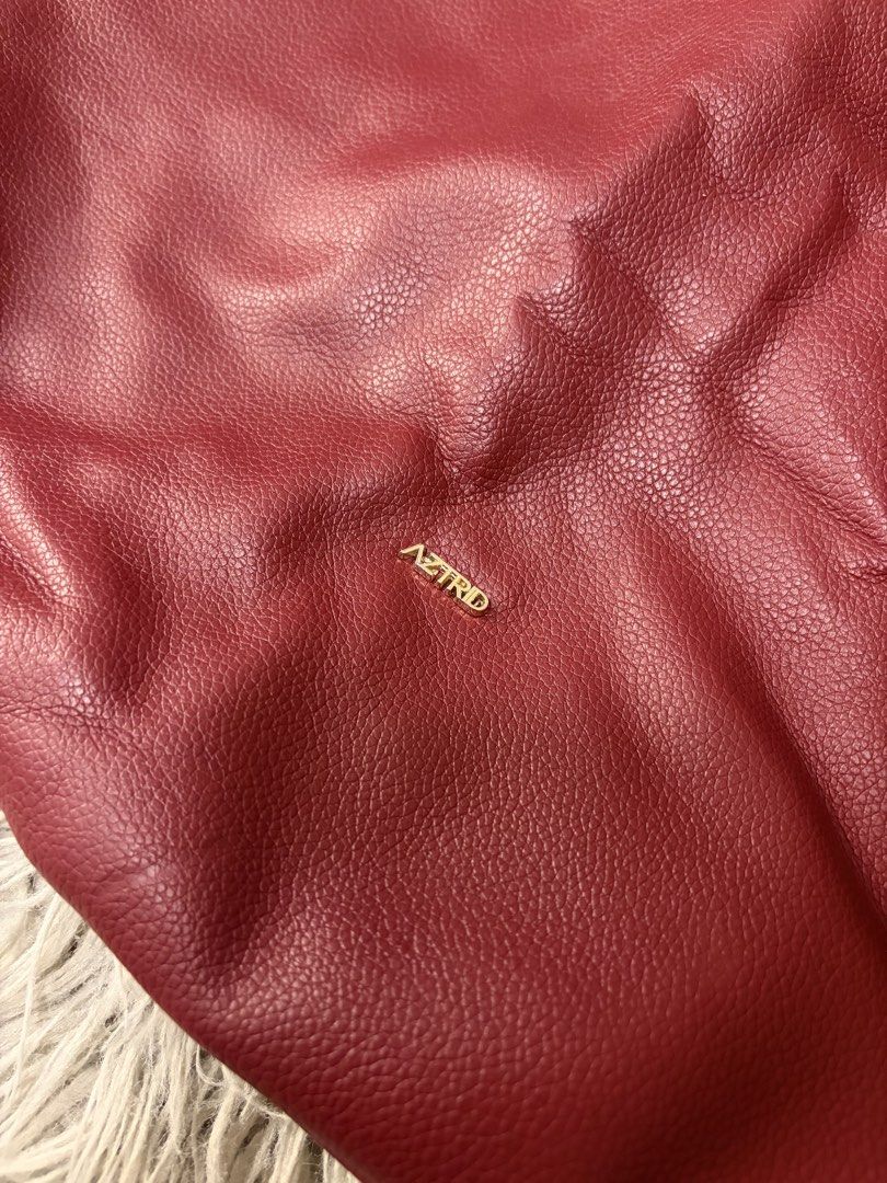 AZTRID Hobo Bag — Burgundy (Category: Shoulder Bags) located in Marikina City. Submitted by thearchives.jpg (Listing ID 1470346241, Image 2). Description: Note: offers are open, prices are negotiable. colors may slightly vary due to lighting..