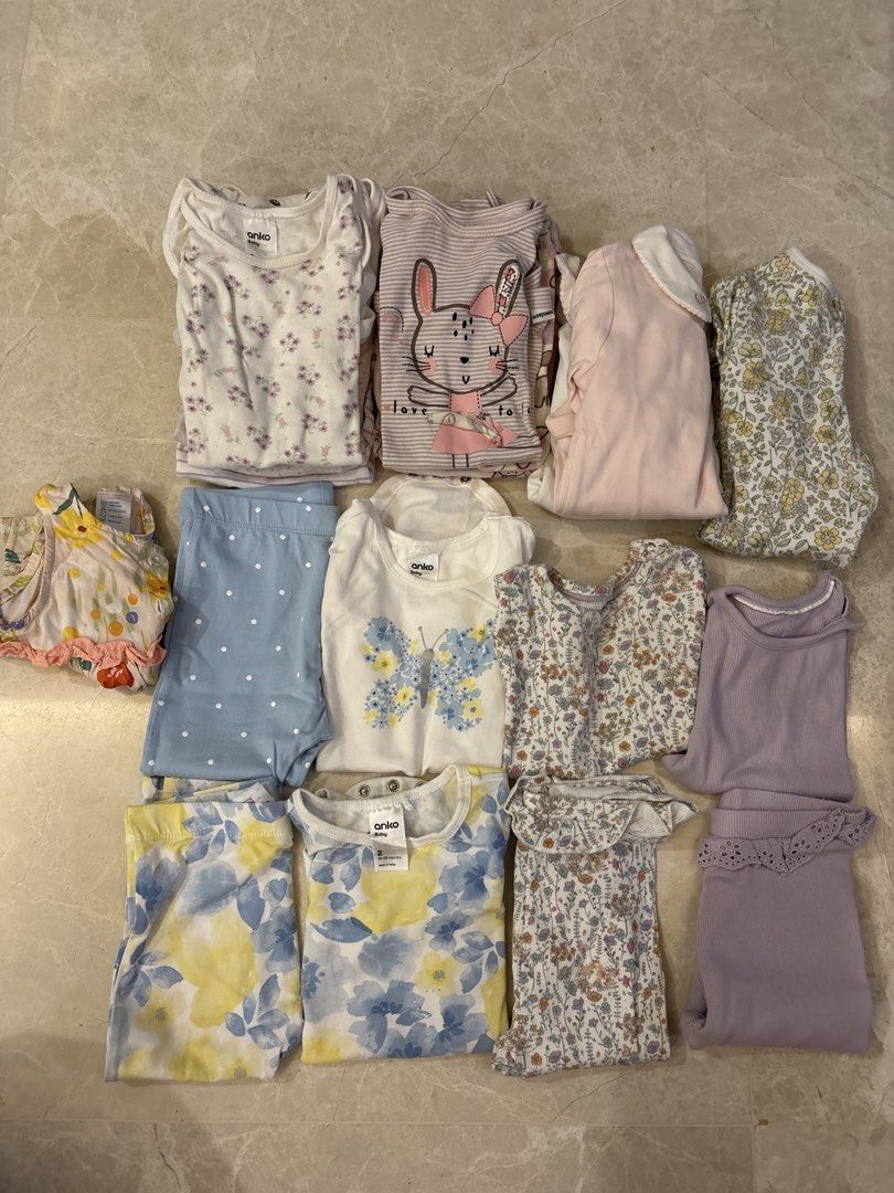 Baby Girl Clothes Bundle below 18 Months Anko, Babies & Kids, Babies ...