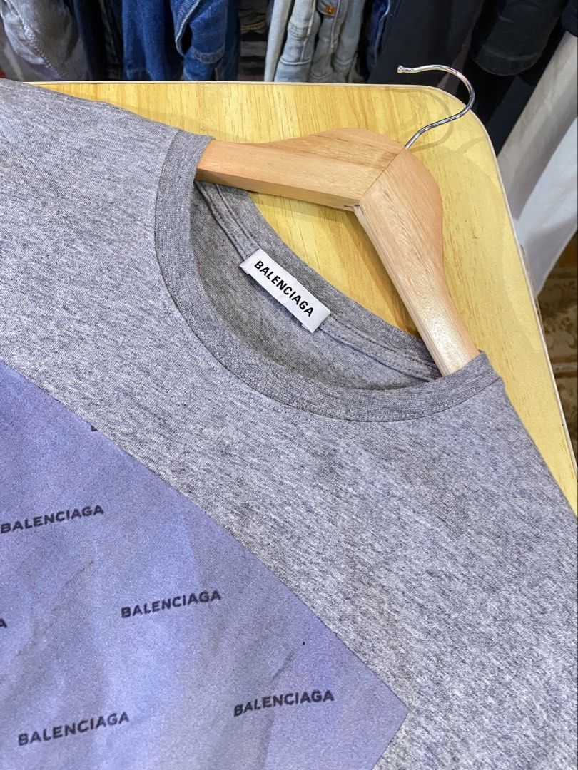Balenciaga Graphic shirt (Category: Shirts) located in Manila. Submitted by thriftvibes324 (Listing ID 1470243816, Image 3). Description: Size: S best fit large No issue Colorate:9.8/10 .