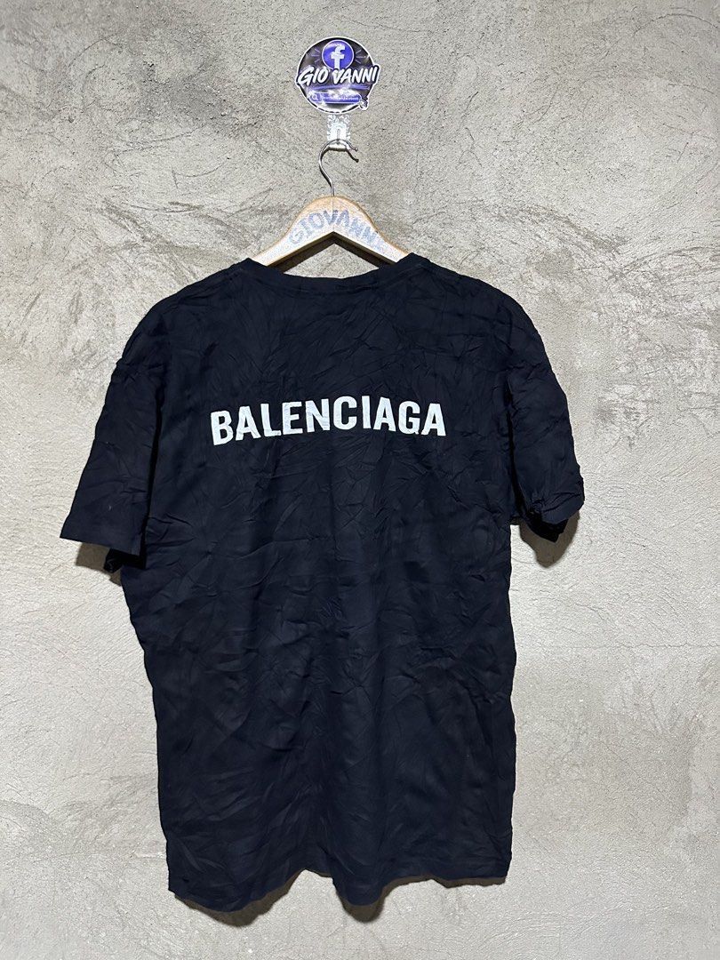 Balenciaga Tee (Category: Tshirts & Polo Shirts ) located in Ozamiz City. Submitted by quick_done_deals (Listing ID 1470324492, Image 3). Description: 💯 Excellent Condition 📐 Dimes: L27.5xW23 🔍 Issue: None 🎨 Color Rate: 9.5 / 10.