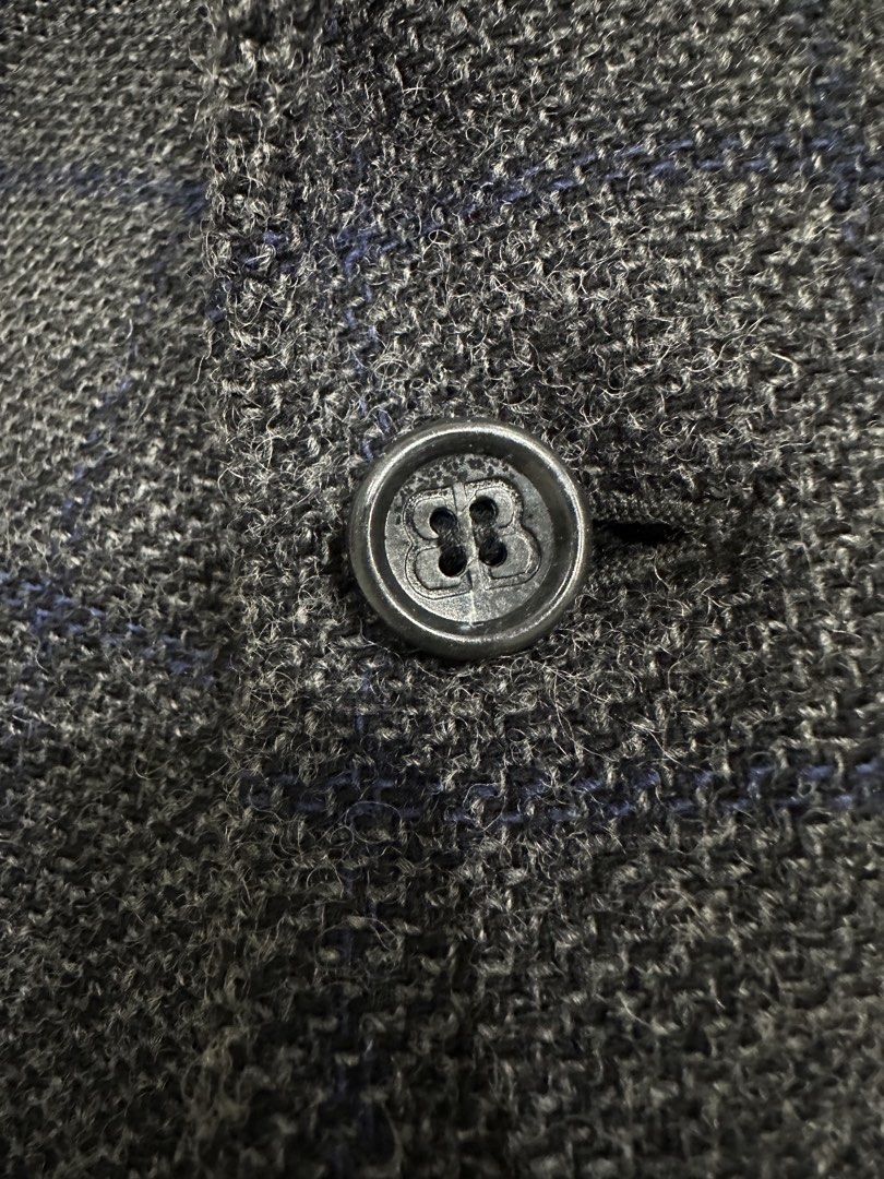 BALENCIAGA Wool Coat / Suit (Category: Coats, Jackets and Outerwear) located in Baliuag. Submitted by thrift.king.ph (Listing ID 1470229274, Image 2). Description: Balenciaga Wool Coat / Suit Excellent condition Width: 20 Length: 29.5 (M) up to Large long Sleeve length: 23 Shoulder: 19.