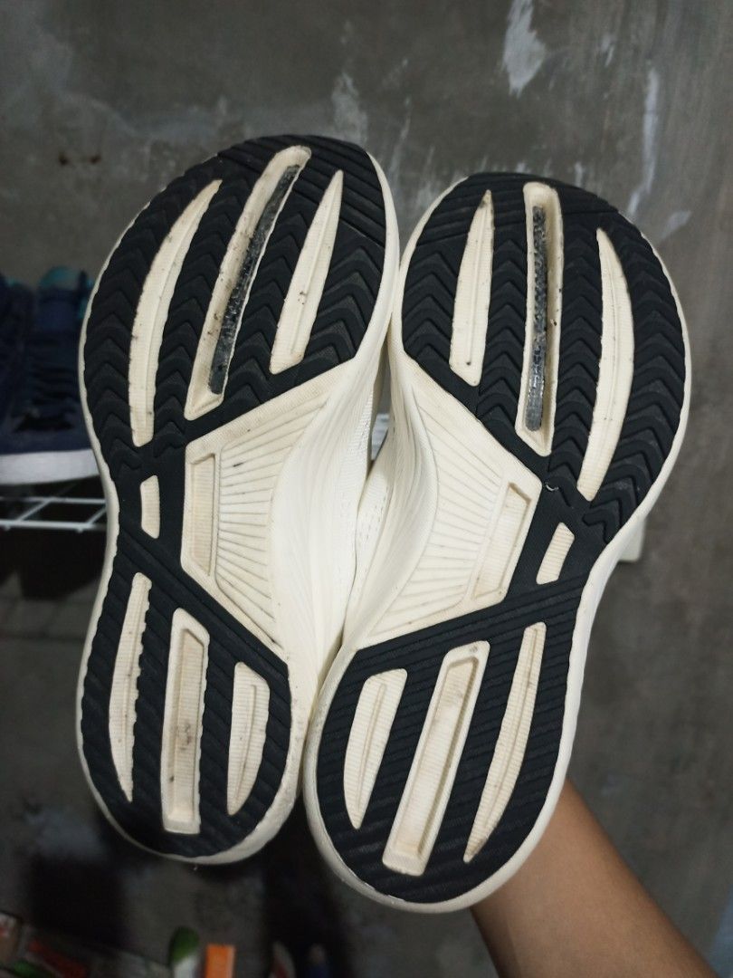 Ballop White Sneakers Size 40 (Category: Sneakers) located in Mabalacat. Submitted by hasashoe (Listing ID 1470280003, Image 3). Description: - Brand: Ballop - Color: All White - Condition: Brand new with tag attached - Size: 40 EUR / 8 USA - Features: Trendy chunky platform sole with black rubber traction pads - Material: Breathable mesh upper.