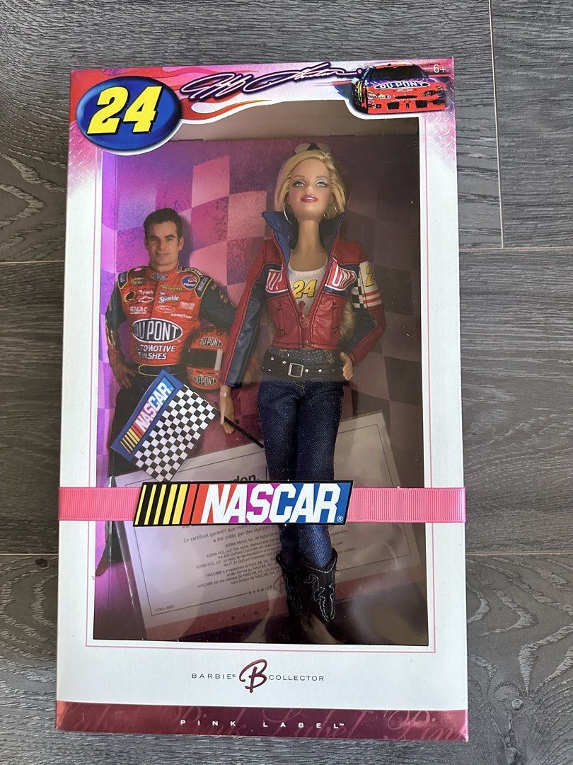 Barbie Nascar (Category: Kids Toys) located in Manila. Submitted by risabelle (Listing ID 1470342874, Image 1). Description: ETA Feb 2027.