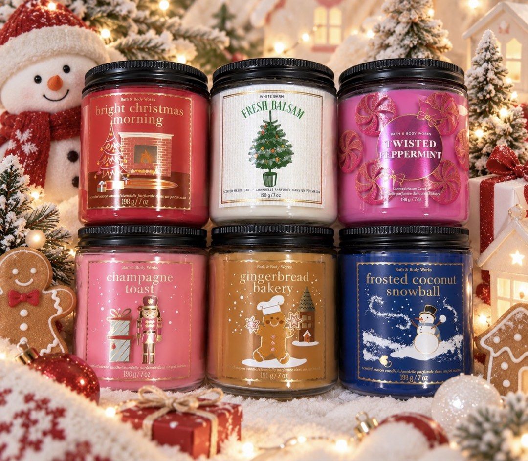 Bath & Body Christmas Scents Candles (Category: Home Fragrance) located in Manila. Submitted by donaldann (Listing ID 1470151608, Image 1). Description: .