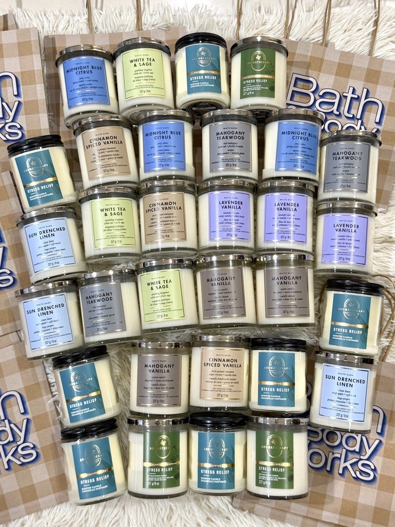 Bath & Body Scented Candles (Category: Home Fragrance) located in Manila. Submitted by donaldann (Listing ID 1470151233, Image 1). Description: .