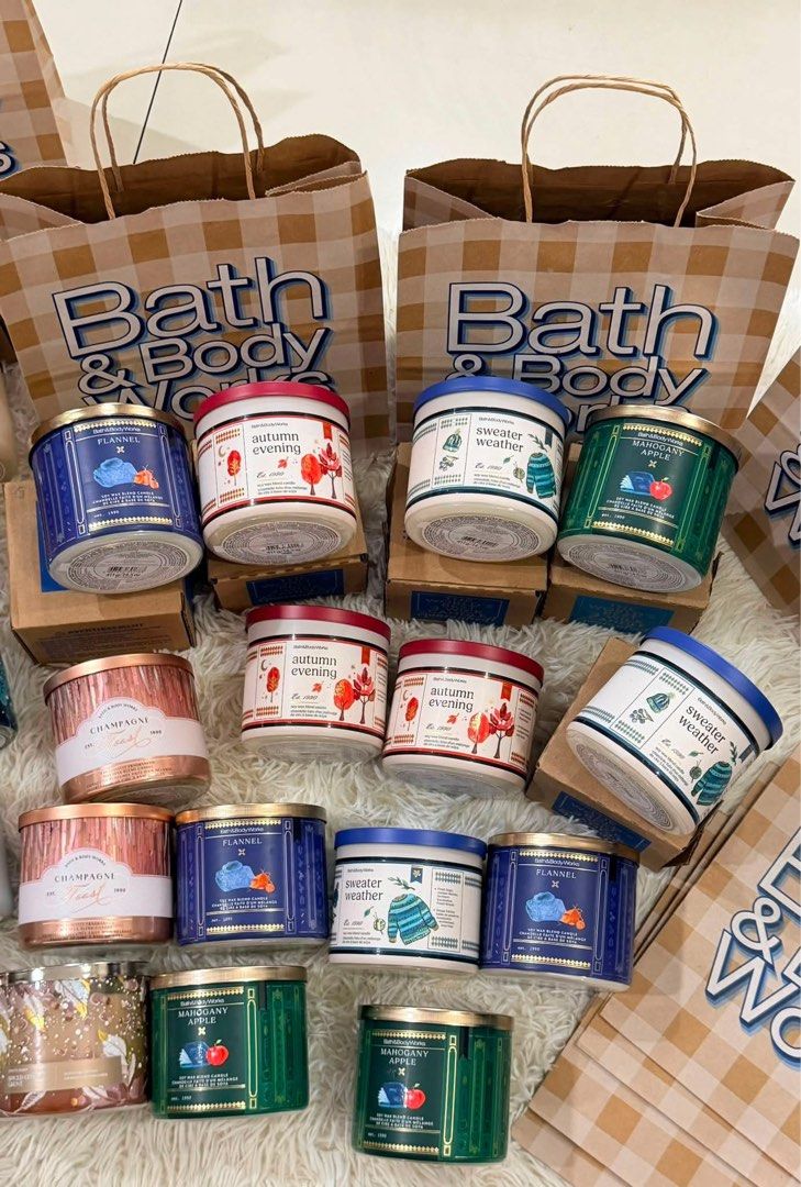 Bath & Body Scented Candles (Category: Home Fragrance) located in Manila. Submitted by donaldann (Listing ID 1470151364, Image 1). Description: .