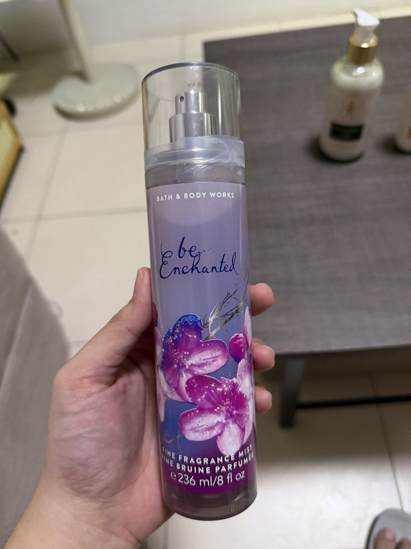 Bath & Body works Perfume Mist Bundle (Category: Fragrance & Deodorants) located in Malolos. Submitted by jaizemndz22 (Listing ID 1470274669, Image 2). Description: - Brand: Bath & Body Works - Product: Fine Fragrance Mist (Bundle of 2) - Scents: Velvet Sugar and Be Enchanted - Size: 236 ml / 8 fl oz each - Condition: Brand new / Great for daily routine or collection - Selling as a set - Bought in the UAE.
