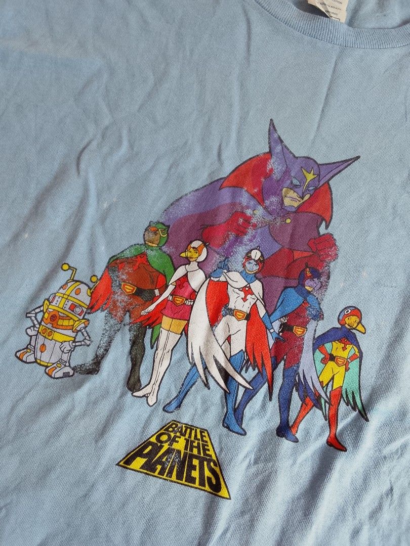 Battle Of The Planets (Category: Tshirts & Polo Shirts ) located in Ligao. Submitted by ulapipot (Listing ID 1470291499, Image 2). Description: 21.5/29.5 Excellent Condition 9.5/10 Color Rate print.