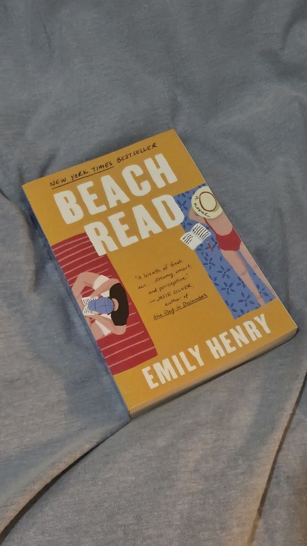 Beach Read by Emily Henry Novel (Category: Storybooks) located in Muntinlupa City. Submitted by pearlbookstore (Listing ID 1470303700, Image 1). Description: - Title & Author: Beach Read by Emily Henry - Format: Paperback edition with a vibrant yellow and colorful illustrated cover - Genre: Bestselling contemporary romance - Condition: Clean pages, no major folds, and an uncreased spine - Bought from Fully Booked - Perfect for: Romance book lover