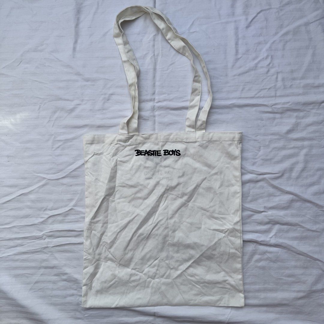 BEASTIE BOYS (Category: Tote Bags) located in Pasig City. Submitted by jaaard (Listing ID 1470322431, Image 2). Description: Beastie boys tote excellent condition.