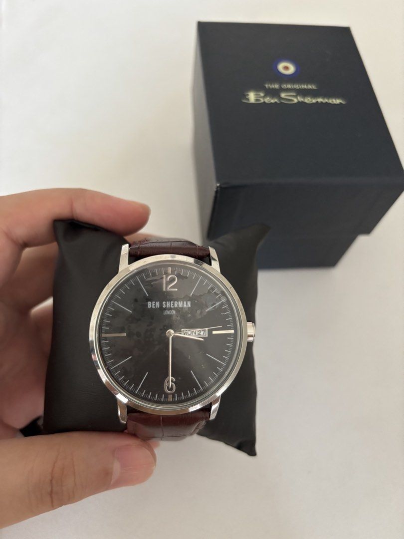 Ben Sherman London watch (Category: Men's Watches) located in Pasig City. Submitted by siral (Listing ID 1470244846, Image 1). Description: Brand new SRP 4,5k Brown leather strap.