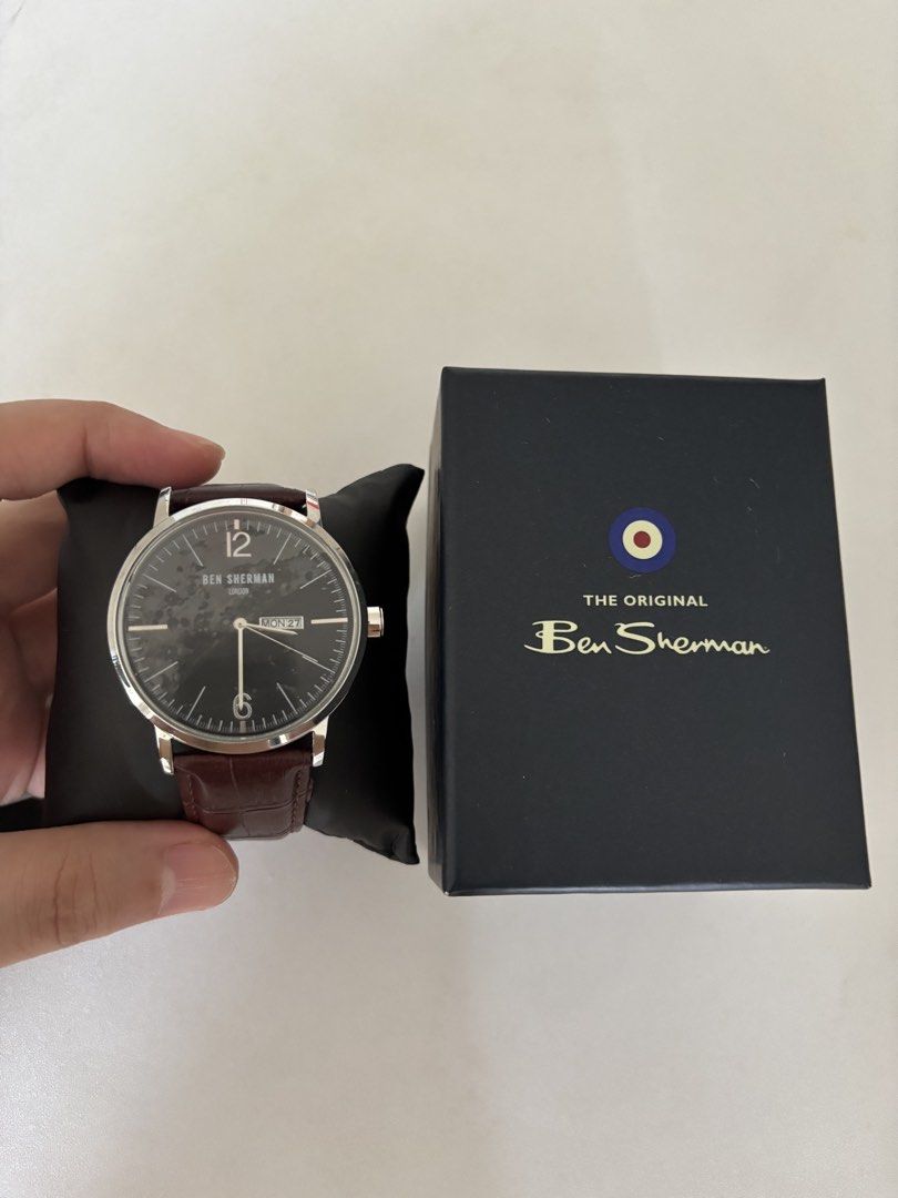 Ben Sherman London watch (Category: Men's Watches) located in Pasig City. Submitted by siral (Listing ID 1470244846, Image 2). Description: Brand new SRP 4,5k Brown leather strap.
