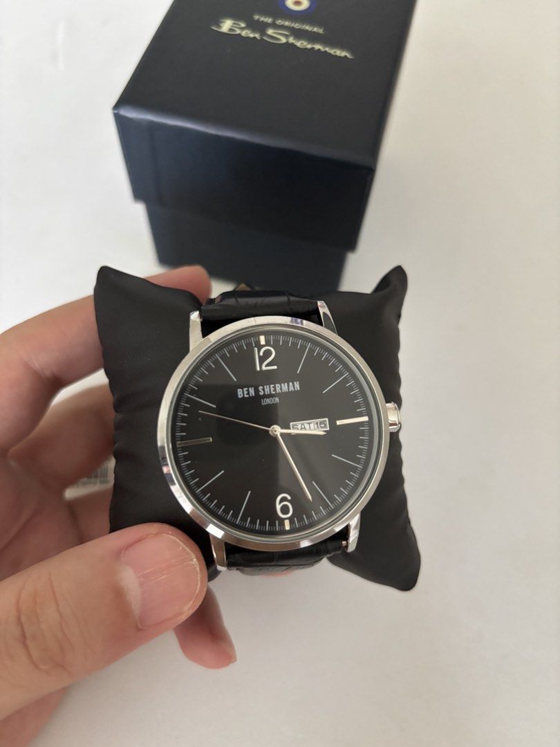 Ben Sherman London watch (Category: Luxury Watches) located in Pasig City. Submitted by siral (Listing ID 1470245648, Image 1). Description: Brand new watch SRP 4,5k Black leather strap .