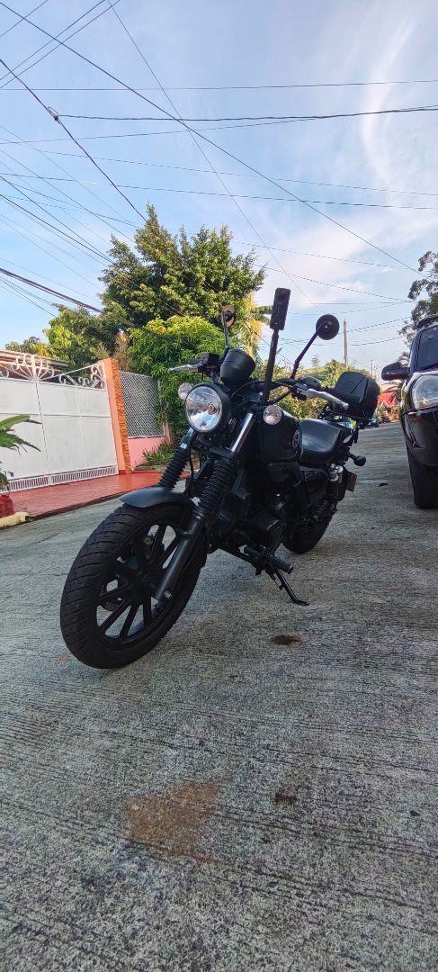 Benelli Motobi Evo 200cc (Category: Motorbikes for Sale) located in Manila. Submitted by olxph_208580940 (Listing ID 1470348747, Image 1). Description: 🏍️ Benelli Motobi Evo 200cc – All Black, Well-Kept Price: ₱59,999 FIXED (Best Deal in the Market) Sleek all-black Benelli Motobi Evo 200cc, great for daily commuting and weekend rides. Smooth, reliable, and turns heads on the road. Details: Year model: 2023 Mileage: 17k Color: All black Registrat