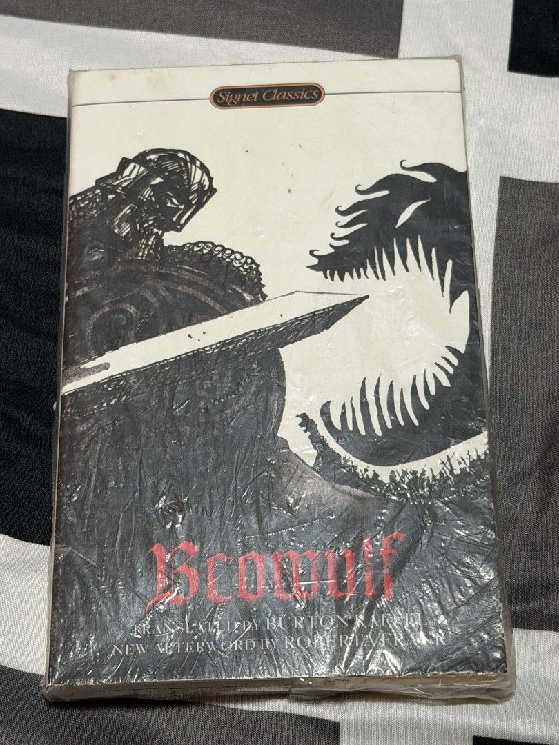 Beowolf Book | Paperback | Sealed (Category: Storybooks) located in Caloocan City. Submitted by fayedafairy (Listing ID 1470315283, Image 2). Description: *＊✿❀ 𝐹𝑜𝑟 𝑆𝑎𝑙𝑒 ❀✿＊* Beowolf Book | Paperback | Sealed ꨄ OG price: Php245 ꨄ Bought at National Book store ꨄ Price negotiable ꨄ Paperback ꨄ Never used ꨄ Item is in perfect condition ꨄ Item is sealed ꨄ Rsf: not interested in reading anymore ꨄ Message me for more details and pictures.