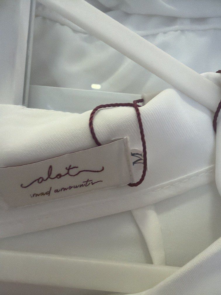 Bkk white trousers (Category: Other Bottoms) located in Quezon City. Submitted by destashingmycloset (Listing ID 1470156397, Image 2). Description: .