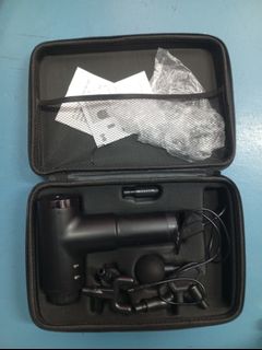 SND Fascia Gun Percussion Therapy Massage Gun with Charger, Health ...