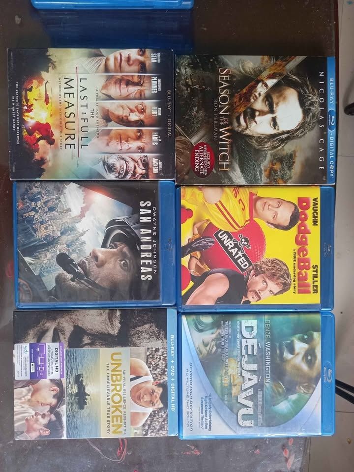 Blu ray and dvd movies (Category: CDs & DVDs) located in Bacolod City. Submitted by akstrong (Listing ID 1470167983, Image 2). Description: Blurays 250 each except sa huntsman part 1 and 2 300 set part 2 no cover, san andreas 150 Deja vu 200 All blurays no dvd Dvd's 100 each Minimum 2pcs per transac Payment first gcash MOD J&T LBC .