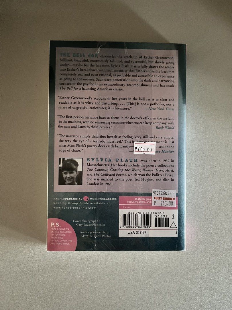 Bnew Sealed The bell jar by Sylvia Plath (Category: Storybooks) located in Koronadal. Submitted by srkive (Listing ID 1470233695, Image 3). Description: .