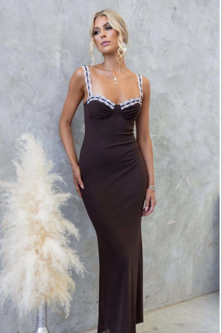 BNWT saints & secrets enigma dress (Category: Dresses) located in Angeles City. Submitted by thriftchic_ (Listing ID 1470331184, Image 1). Description: ♡ brandnew with tag! ♡ lace straps ♡ invisible zip at back ♡ lined ♡ MOP: Gcash ♡ Payment first basis ♡ J&T🚚 .