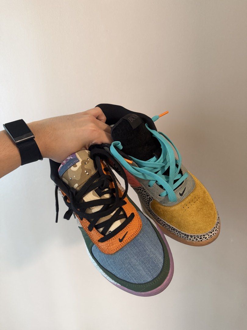 Book 1 "What The" 🎨 (Category: Casual Shoes) located in Manila. Submitted by chu95187 (Listing ID 1470144707, Image 3). Description: Read first before inquiring Book 1 "What The" 🎨 Size 10 US Mens USED thrice then displayed only (check pics for actual condition) With box Price: 7000 only No issues just used on wooden court Location: Makati 📍 Unahan nalang po, pass sa kwentuhan Prio for sale RFS: Unloading MOP: GCash or GoTyme Bank Can ship or 