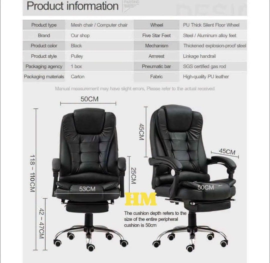 Boss chair (Category: Announcements) located in Manila. Submitted by haideshop (Listing ID 1470155884, Image 3). Description: .