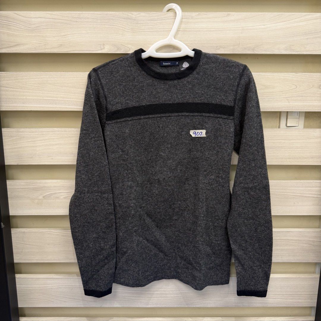Bossini Dark Grey Long Sleeve Top (Category: Longsleeves) located in Mandaluyong City. Submitted by bestdressedph2025 (Listing ID 1470237228, Image 1). Description: MOP: GCash MOD: Lalamove/J&T LOCATION: Brgy. Addition Hills, Mandaluyong Discount avail for multiple items. Dimensions in Inches: Shoulder: 16 Bust: 19 Length: 25 Size on Tag: M PM for inquiries!.