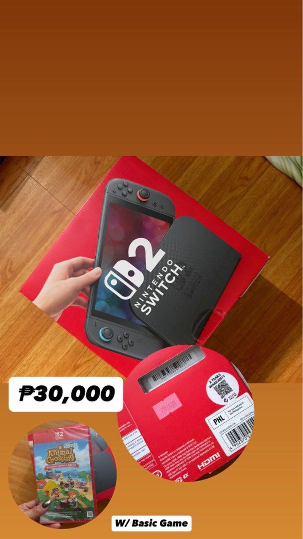 Brand New Sealed w/Game (Category: Nintendo) located in Quezon City. Submitted by mhzlgsc (Listing ID 1470150321, Image 1). Description: -slightly negotiable .
