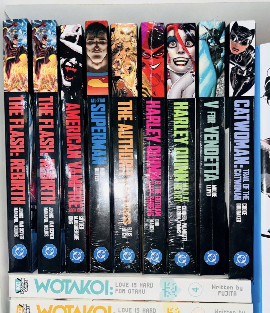 Brandnew & Sealed Compact Comics (Category: Comics & Manga) located in Cavite. Submitted by mqaelaa (Listing ID 1470232630, Image 1). Description: DC Compact Comics For Sale! ⭐️ALL SEALED NEVER BEEN OPENED Brand New & Authentic ₱650 each Click photos for Additional comics Shipping via J&T/ GGx/ or Lalamove Pm if interested! .