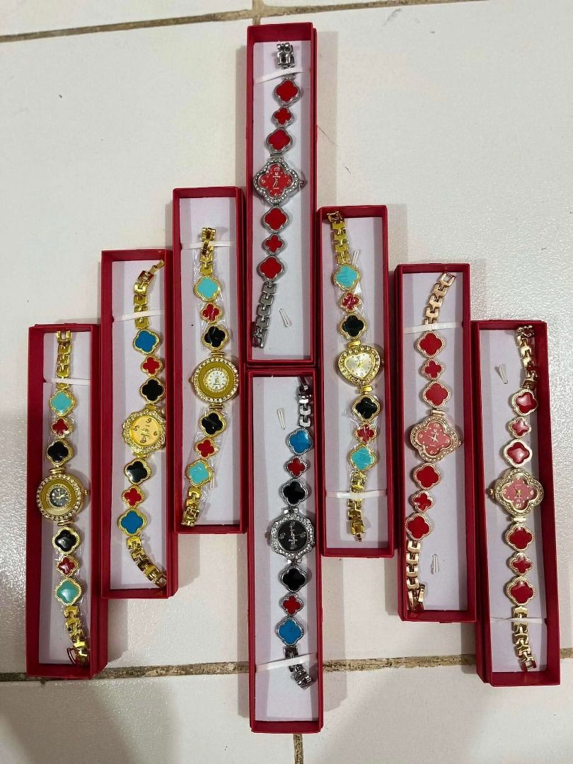 Brandnew Assorted Lux Watches (Category: Women's Watches) located in Quezon City. Submitted by mjmassortedfinds (Listing ID 1470309597, Image 3). Description: Assorted Lux Watches 159 each min 10pcs 139 each min 50pcs 119 each min 100pcs ✅ Auto assorted ✅ with individual box ✅ clean & classy designs ✅ Unli Resell, Thousand Sold na to!.
