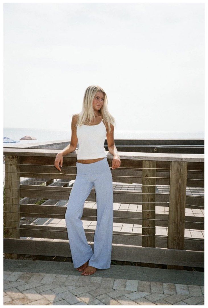 Brandy Melville Priscilla Pants Light Blue (Category: Jeans) located in Pasay City. Submitted by p.r.c.s (Listing ID 1470267115, Image 1). Description: Brandy Melville Priscilla Pants Light Blue Brand New Bought at Angel Energy PH .