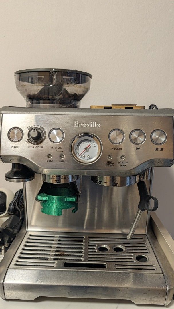 Hopper Machine Valves Breville Barista Express Espresso Machine with Grinder, TV & Home ...