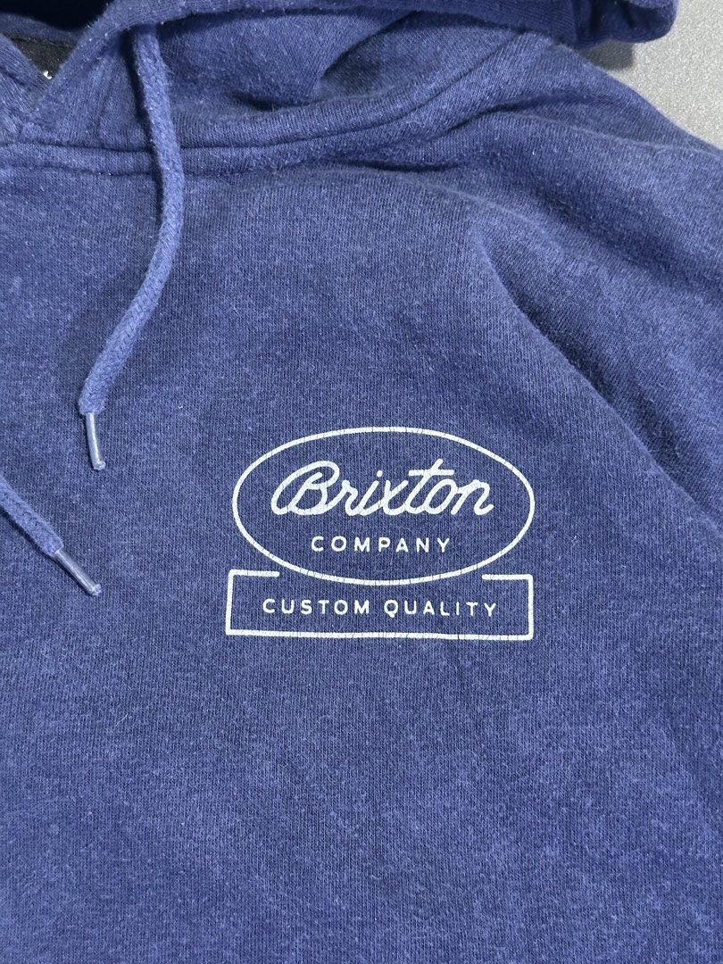 Brixton Hoodie Jacket (Category: Coats, Jackets and Outerwear) located in Bacolod City. Submitted by dannnsoy (Listing ID 1470297207, Image 2). Description: Brixton Hoodie Jacket •In very good condition •Dimension: 22” x 29” •Issue: Signs of usage and needs wash •Price: 599 only 📍Note: Color may vary to due lighting and camera resolution. .