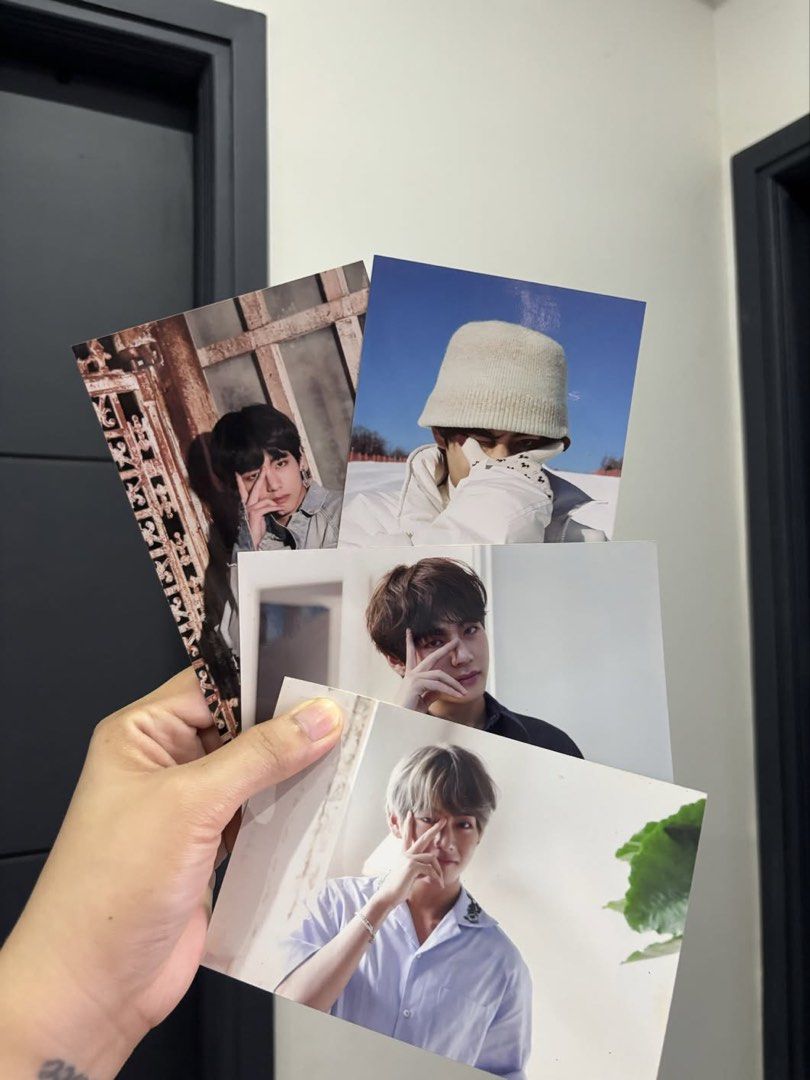 BTS 2018 Exhibition O'Neul 오늘 (Category: K-Wave Merchandise) located in Quezon City. Submitted by prettysash (Listing ID 1470249392, Image 1). Description: FOR SALE : BTS 2018 Exhibition O'Neul 오늘 Official Live Photo Season 3 - V w/winter package official 3R photo. (all official) -mint condi -350 each + sf PAYO -lalamove/j&t -gcash/bank transfer 📍fairview, quezon city.