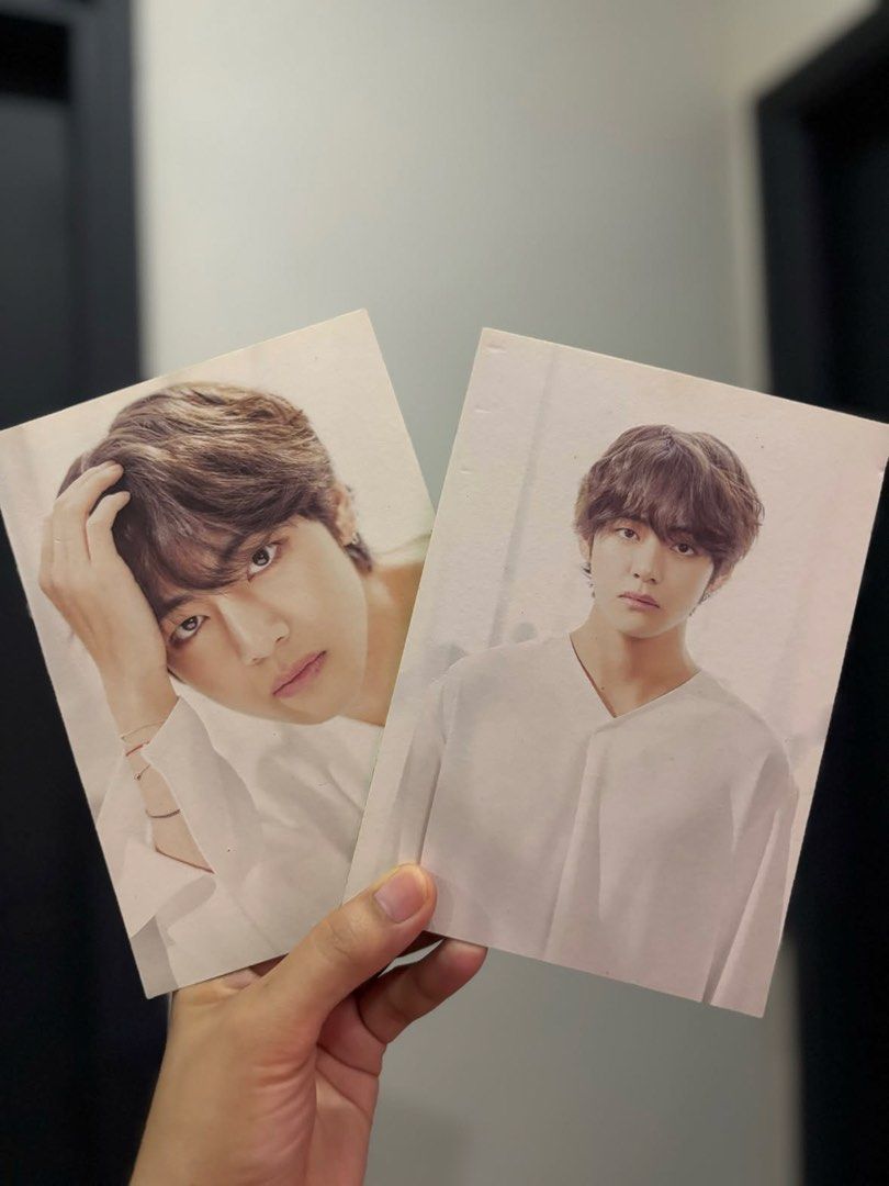 BTS V postcard 2018 BTS exhibition "oh, always" (Category: K-Wave Merchandise) located in Quezon City. Submitted by prettysash (Listing ID 1470248992, Image 1). Description: FOR SALE : BTS V postcard 2018 BTS exhibition "oh, always" photobook (official) -mint condition -350 each + sf PAYO -gcash/bank transfer -lalamove/jnt 📍fairview, quezon city.