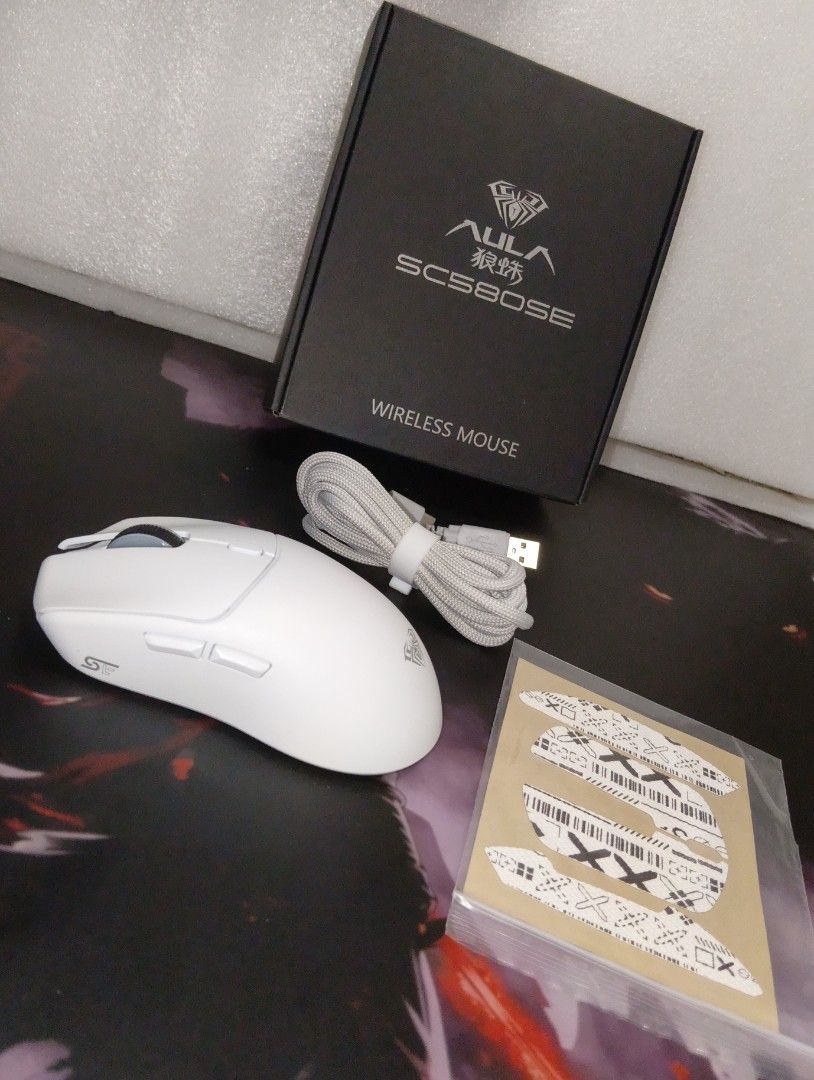 BUDGET AULA & LEOBOG GAMING MOUSE (Category: Mouse & Mousepads) located in Manila. Submitted by geraldrupi84589 (Listing ID 1470314471, Image 2). Description: 🔥 GAMING MOUSE SALE – ₱500 EACH! 🖱️ AULA SC580 SE AULA SC360 SE AULA SC525 LEOBOG GM5 SE ✅ Brand New 📍 Baclaran, Pasay 🤝 Meetup: Baclaran / LRT-MRT stations 🚚 Lalamove/Grab available (buyer books & pays) 💵 Cash / GCash accepted 📩 PM for inquiries! Limited stocks only! 🔥.