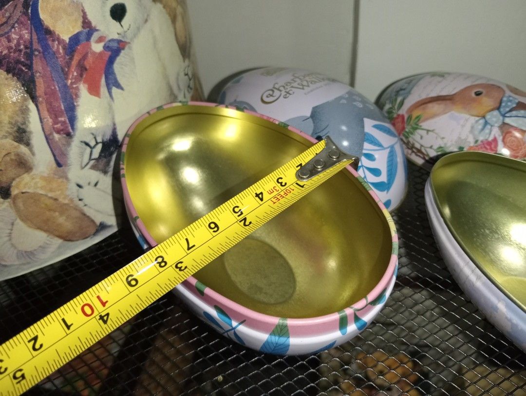 BUNDLE BUNNY TINS (WITH SCRATCHES & PAINT CHIPS) (Category: Storage Boxes & Baskets) located in Kawit. Submitted by gieclutter (Listing ID 1470263821, Image 3). Description: Flakers and joy reservers are 𝗻𝗼𝘁 𝗮𝗹𝗹𝗼𝘄𝗲𝗱 Actual photos, sized precisely Verify item's dimensions first All sales are final—no returns, exchanges, or refunds 𝗖𝗢𝗡𝗗𝗜𝗧𝗜𝗢𝗡: ・𝗔𝗦 𝗜𝗦 ・minor dents, scratches, oxidations, rusts, and paint chips 𝗟𝗢𝗖𝗔𝗧𝗜𝗢𝗡:
