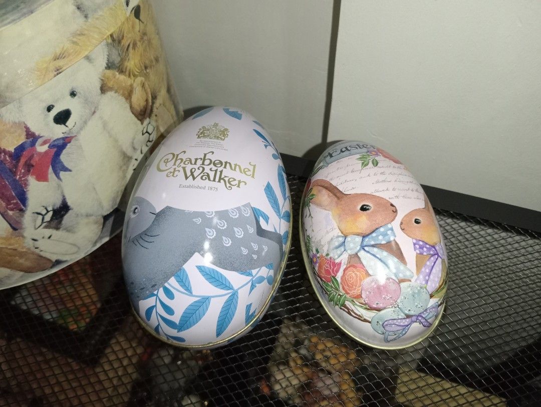BUNDLE BUNNY TINS (WITH SCRATCHES & PAINT CHIPS) (Category: Storage Boxes & Baskets) located in Kawit. Submitted by gieclutter (Listing ID 1470263821, Image 1). Description: Flakers and joy reservers are 𝗻𝗼𝘁 𝗮𝗹𝗹𝗼𝘄𝗲𝗱 Actual photos, sized precisely Verify item's dimensions first All sales are final—no returns, exchanges, or refunds 𝗖𝗢𝗡𝗗𝗜𝗧𝗜𝗢𝗡: ・𝗔𝗦 𝗜𝗦 ・minor dents, scratches, oxidations, rusts, and paint chips 𝗟𝗢𝗖𝗔𝗧𝗜𝗢𝗡: