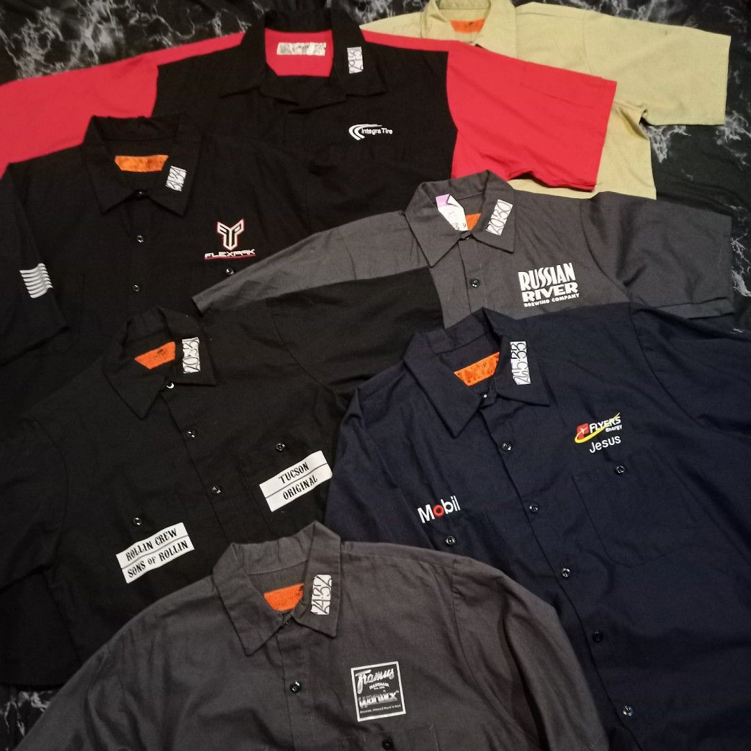Bundle Red Kaps (Category: Coats, Jackets and Outerwear) located in Subic. Submitted by bhig.dawggarments (Listing ID 1470183194, Image 1). Description: SMALL-3XL sizes all excellent condition and as new condition. Freebies yung khaki 💯.