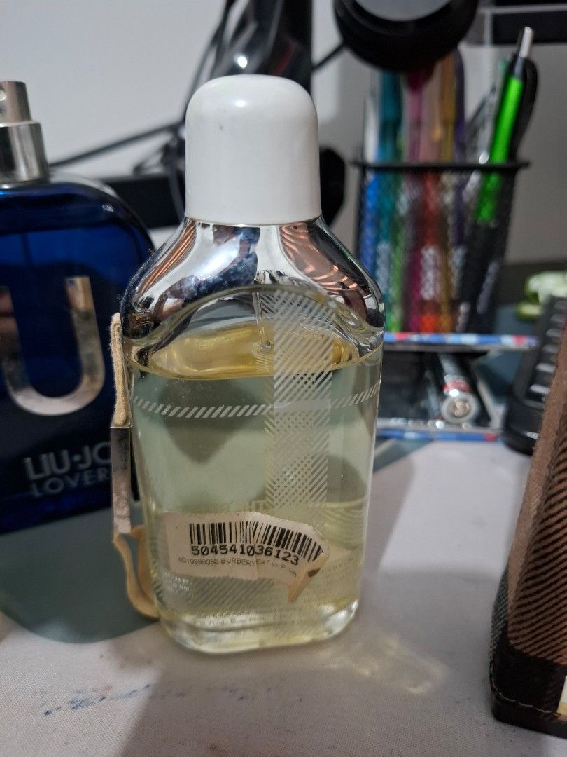 Burberry EDP (4 Variants) (Category: Fragrance & Deodorants) located in Bulacan. Submitted by ditchandswitch (Listing ID 1470277499, Image 3). Description: Burberry Collection to choose from Burberry The Beat - For Her Burberry Weekend Burberry Checkered - For Him Burberry - For Men.