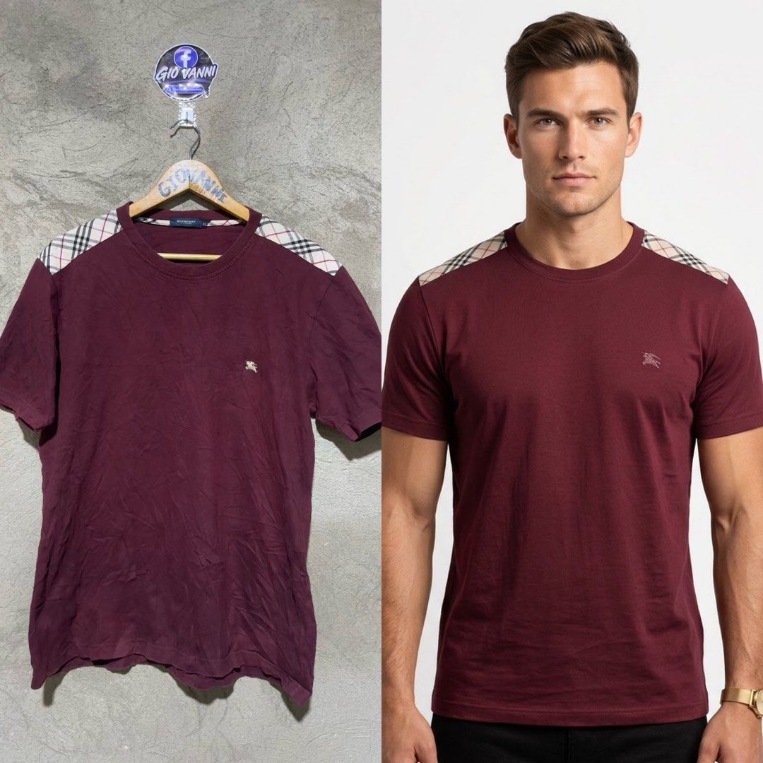 Burberry Nova Check plaid pattern (Category: Tshirts & Polo Shirts ) located in Ozamiz City. Submitted by quick_done_deals (Listing ID 1470191728, Image 1). Description: 🛒 ** Burb🫐 Nova Check plaid pattern** 💯 Excellent Condition 📐 Dimes: L28xW22 (M) 🔍 Issue: None 🎨 Color Rate: 9.5 / 10.