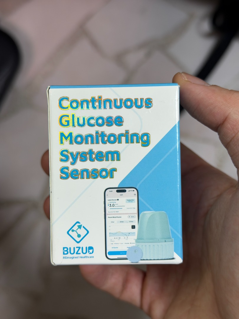 Buzud Continuous Glucose Monitoring System Sensor, Health & Nutrition ...