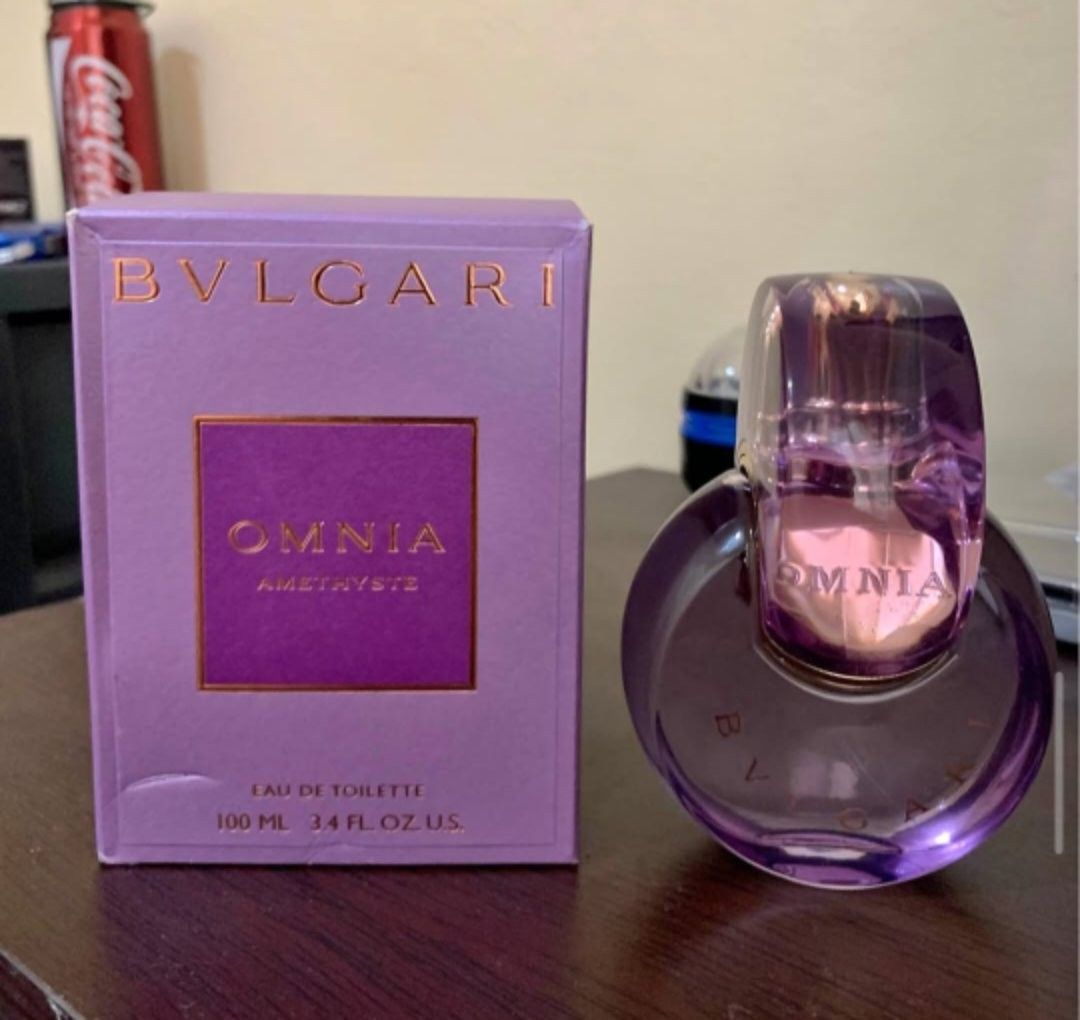 Bvlgari Amethyst (Category: Fragrance & Deodorants) located in Manila. Submitted by precy.gracr (Listing ID 1470312659, Image 1). Description: guaranteed authentic almost full juice level.